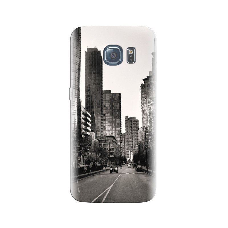 Husa Samsung S7 Edge Black And White City Fantasticks Hq