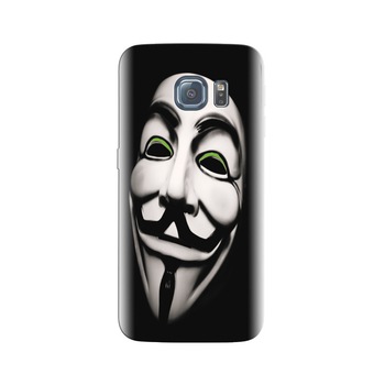 Husa Samsung S6 Edge Black And White Joker Husa Samsung S6 Edge Black And White Joker