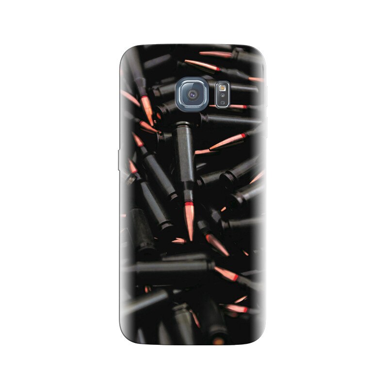 Husa Samsung S6 Black Bullet Military Gun Weapon