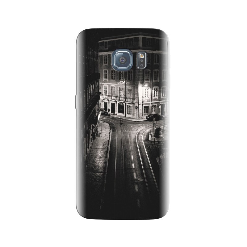 Husa Samsung S6 Black And White City Lisboa Hq Images