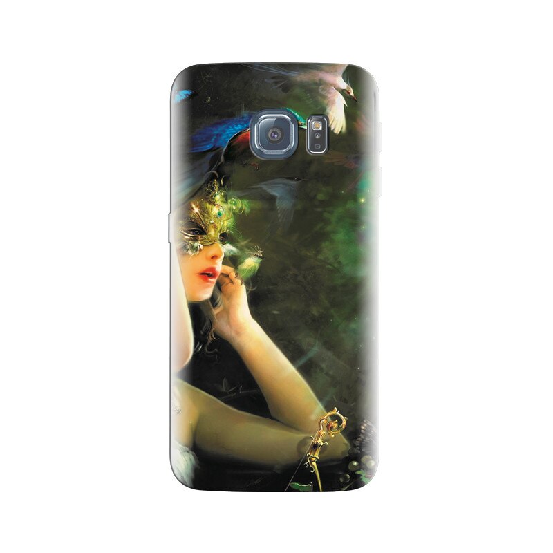 Husa Samsung S7 Birds With Beautiful Girl Fantasy Art