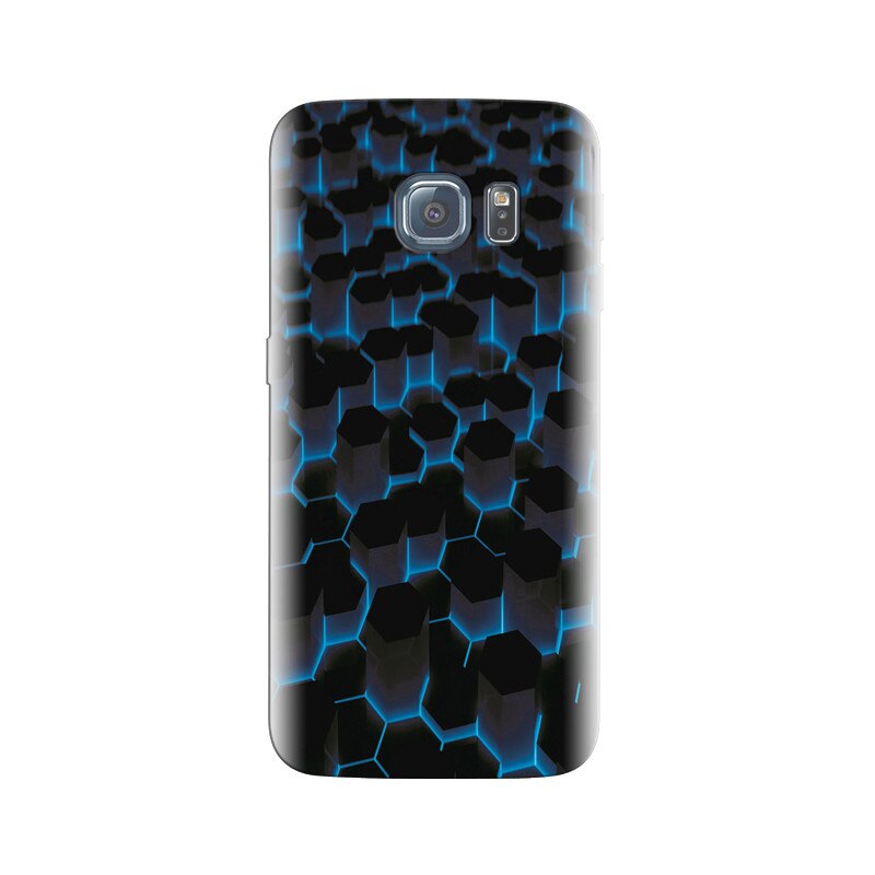 Husa Samsung S6 Black And Blue Hd Photos