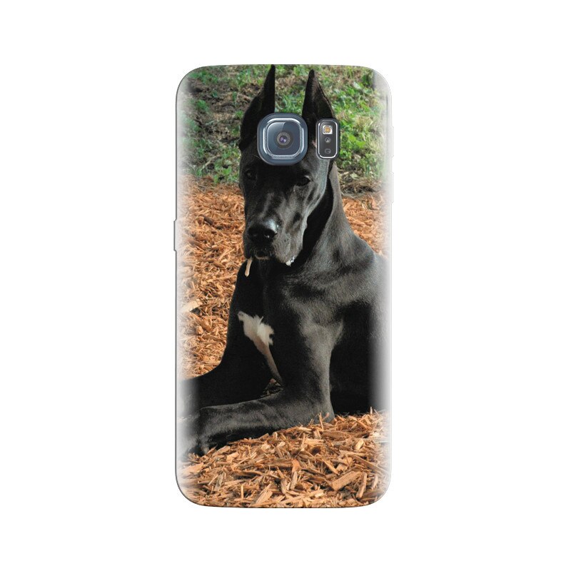 Husa Samsung S7 Black German Dog 640 X 1136s