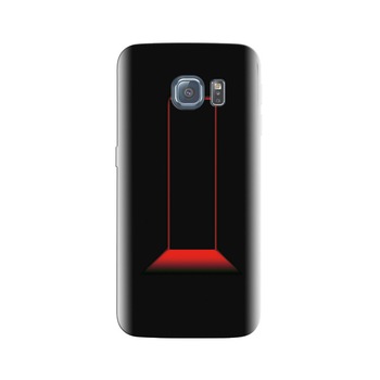 Husa Samsung S7 Edge Black And Red Line Husa Samsung S7 Edge Black And Red Line