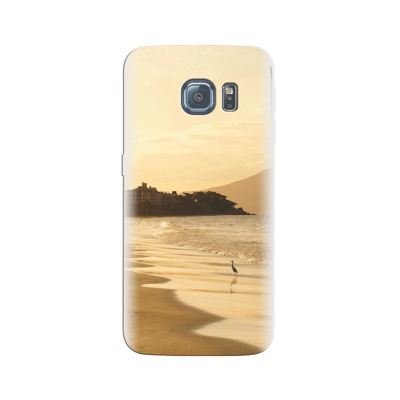 Husa Samsung S7 Edge Bird At Seashore Beach Hd Backgrounds