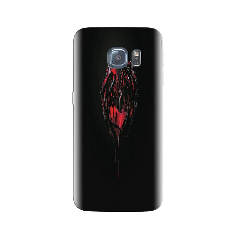 Husa Samsung S6 Black And Red Heart