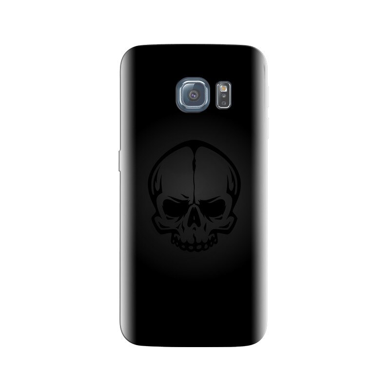 Husa Samsung S6 Edge Black Skull 1