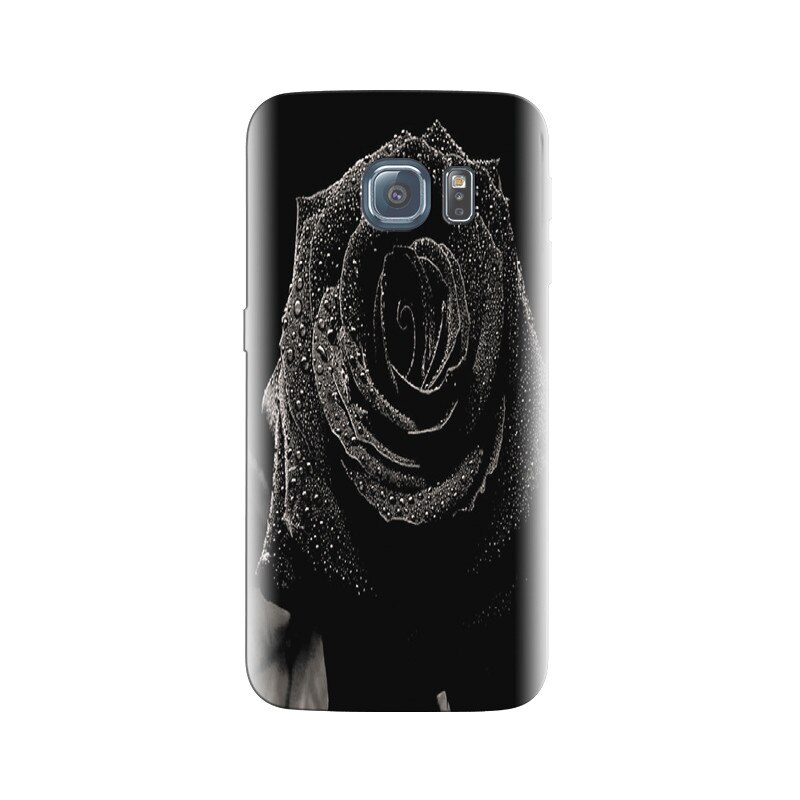 Husa Samsung S6 Black Rose Nature Flowers