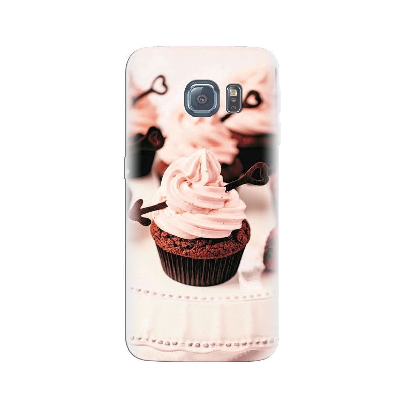 Husa Samsung S6 Edge Delicious Brownie Cake Cup Hd Photos
