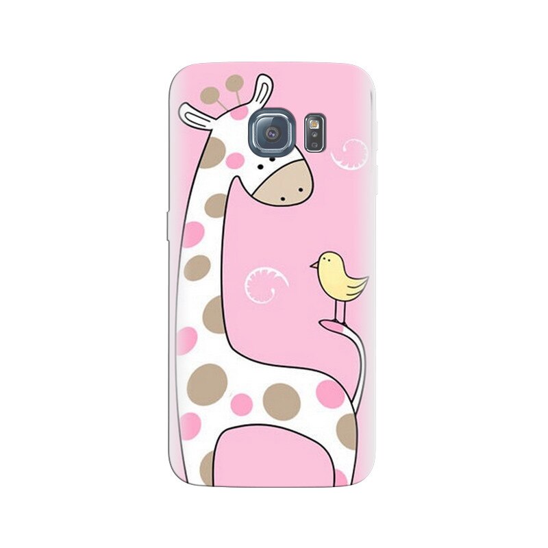 Husa Samsung S6 Edge Cute Giraffe