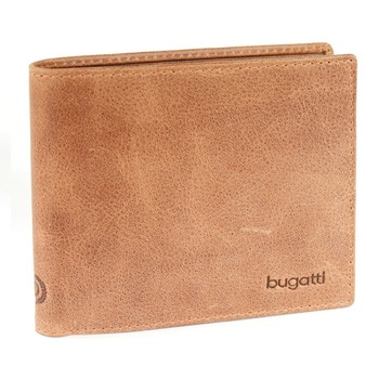 Portofel orizontal barbati, Bugatti, Volo, Piele naturala, Maro Portofel orizontal barbati, Bugatti, Volo, Piele naturala, Maro