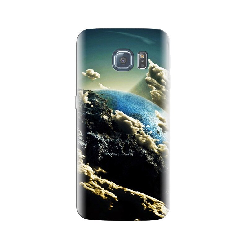 Husa Samsung S6 Earth Space Clouds