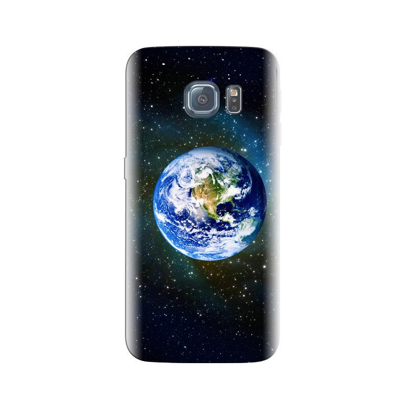 Husa Samsung S6 Edge Earth Hd