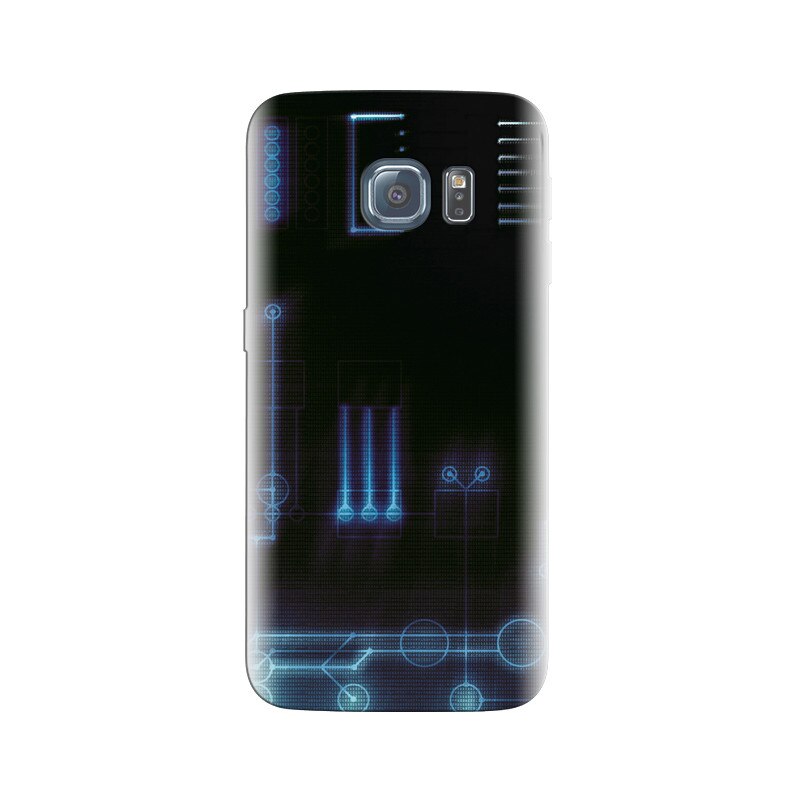 Husa Samsung S7 Digital Blue Light Resolution 640 X 1136