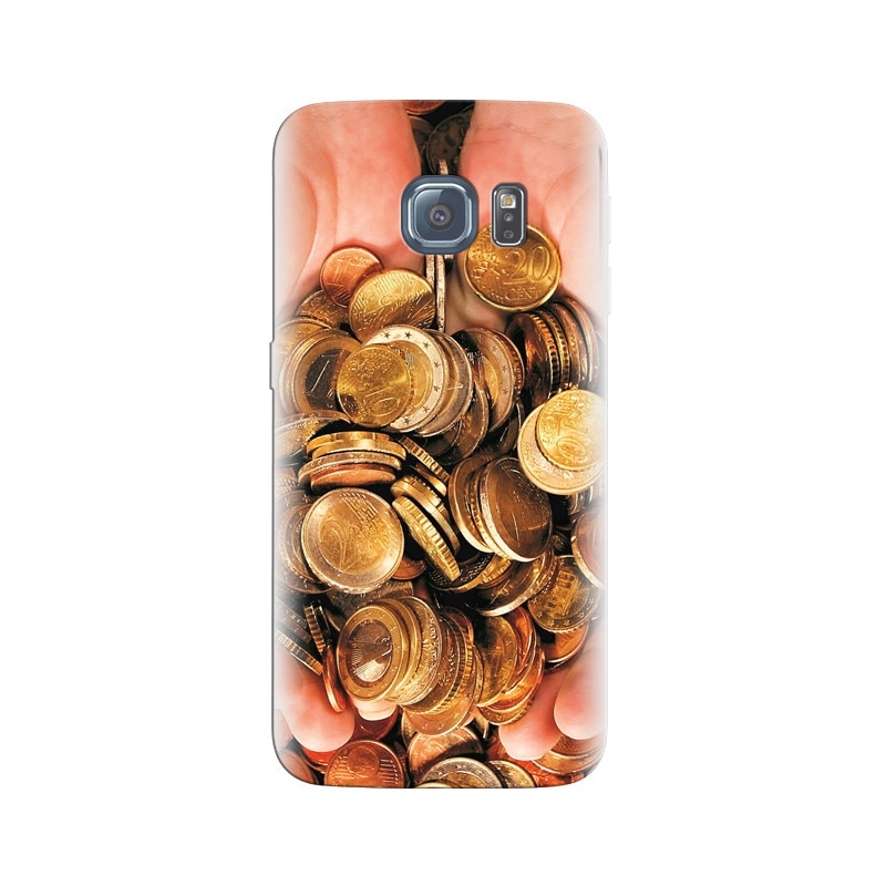Husa Samsung S6 Euro Cent Coins