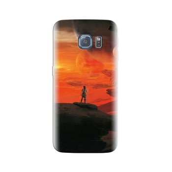 Husa Samsung S6 Edge Different World Man See On Rocks Fantasy Husa Samsung S6 Edge Different World Man See On Rocks Fantasy