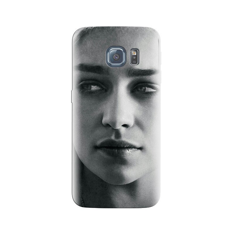 Husa Samsung S6 Emilia Clarke Black And White