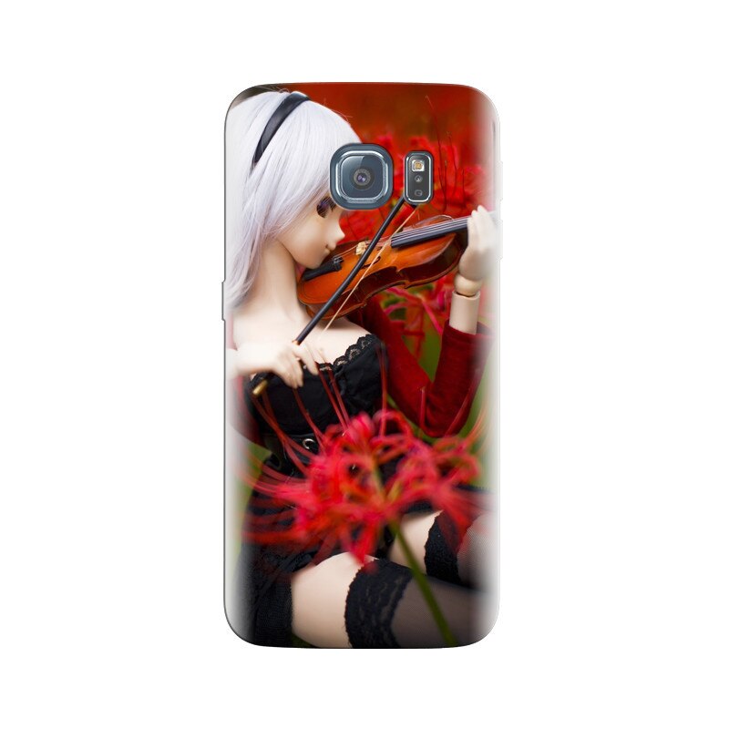Husa Samsung S6 Doll Playing The Violin