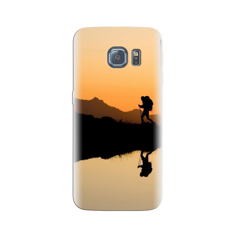 Husa Samsung S6 Explorer Silhouette In The Sunset