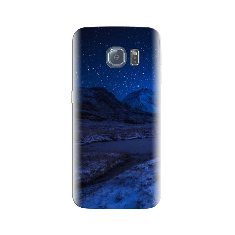 Husa Samsung S7 France Mountains Alps Night Stars