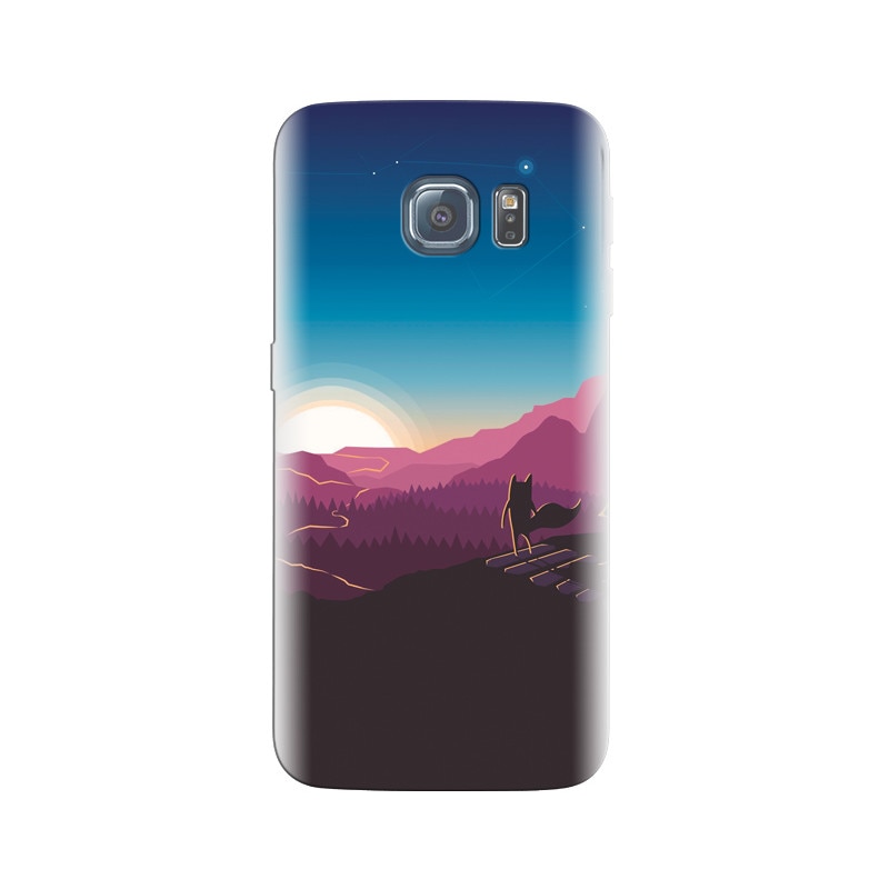 Husa Samsung S7 Edge Foxest Minimalism Artwork Es