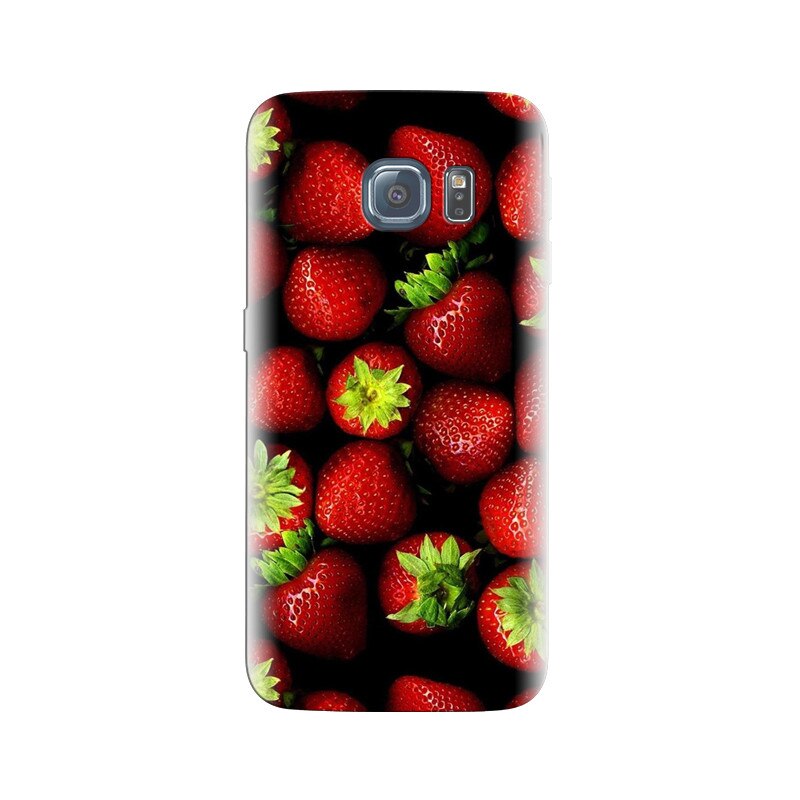 Husa Samsung S6 Edge Fresh Strawberries Lock