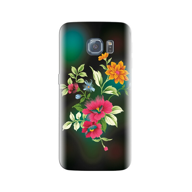 Husa Samsung S6 Edge Flowers01