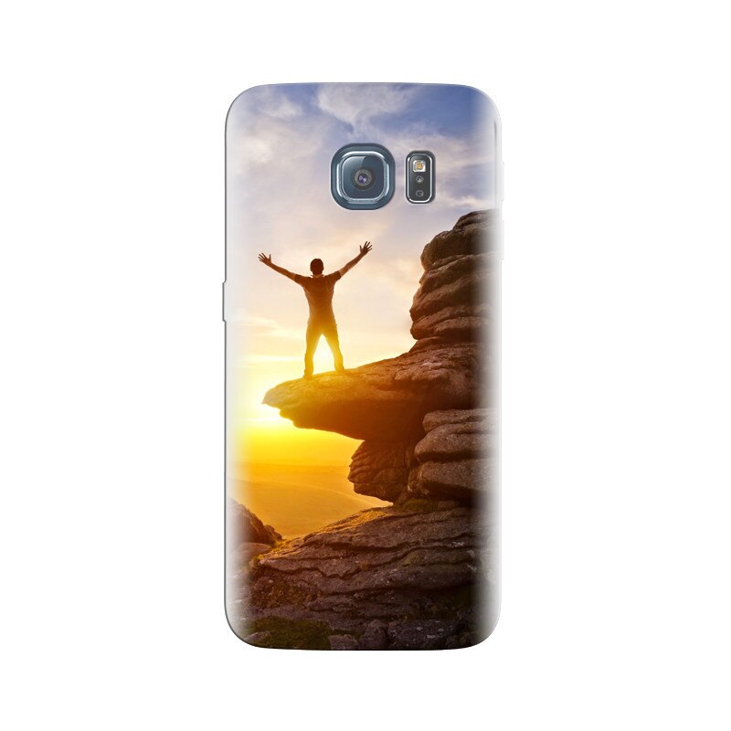 Husa Samsung S7 Happy Rock Climbing Man