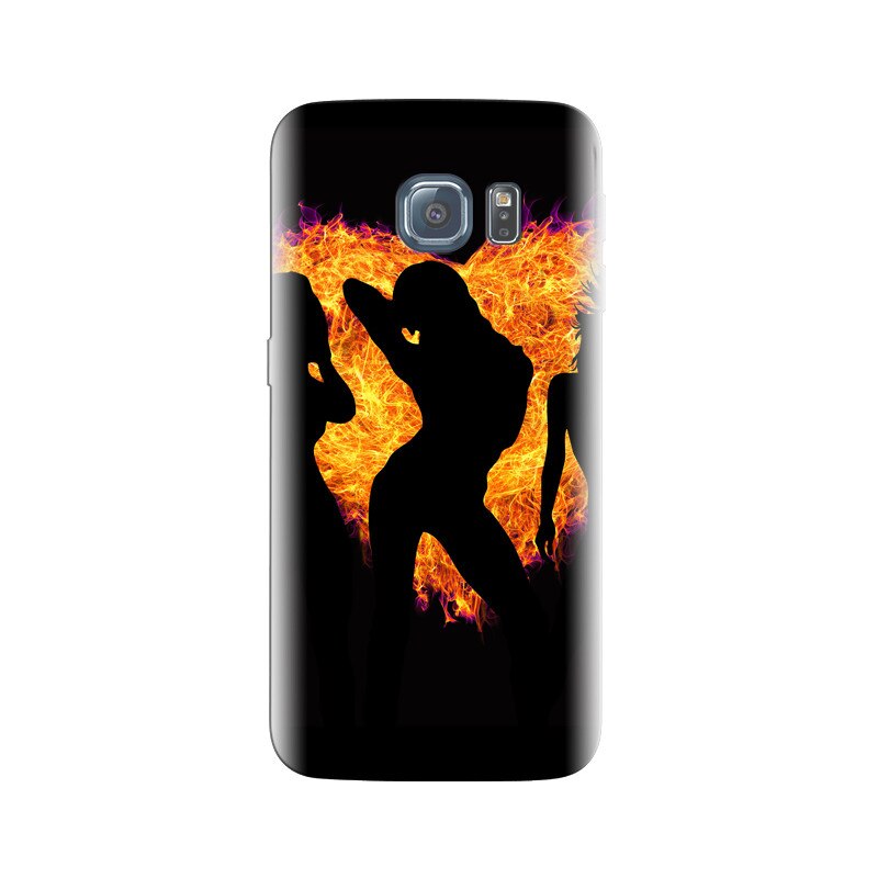 Husa Samsung S6 Flaming Heart