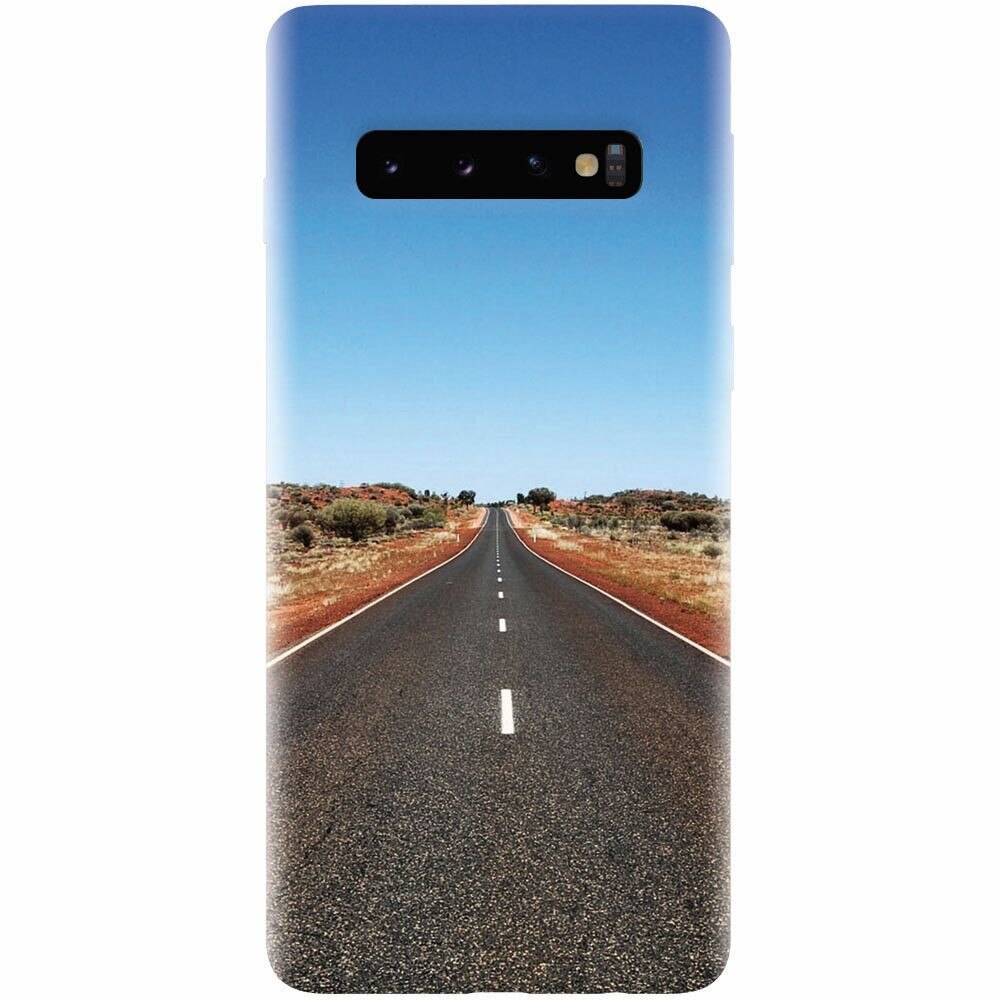 Husa silicon pentru Samsung Galaxy S10, Road To Future