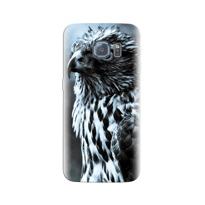 Силиконов кейс, съвместим с Samsung Galaxy S6 Edge - модел Hawk