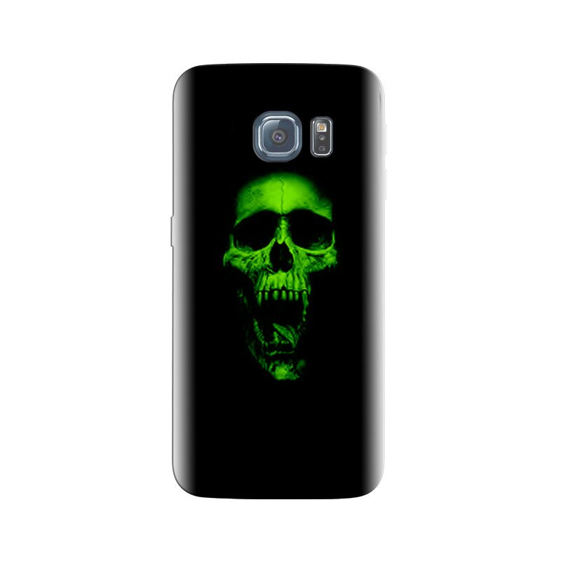 Husa Samsung S7 Edge Green Skull