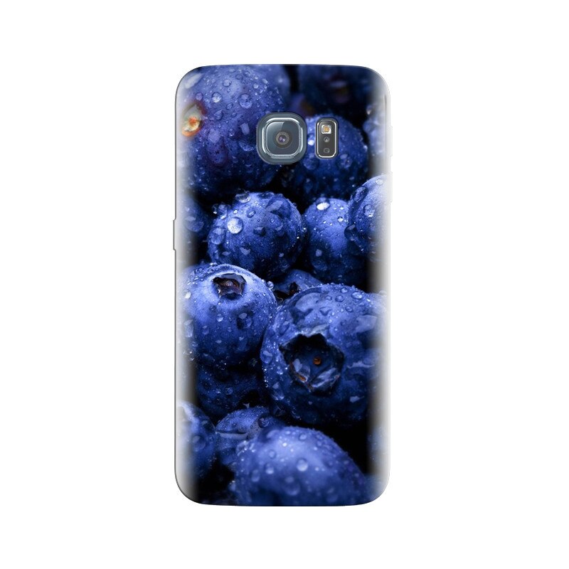 Husa Samsung S6 Hd Blueberries Fruit Water Drops