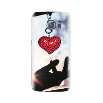 Husa Samsung S6 Heart Necklace Husa Samsung S6 Heart Necklace
