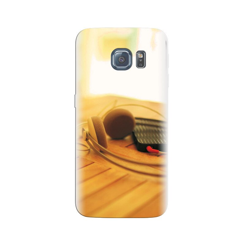 Husa Samsung S6 Headphone Gadgets Close Up Backgrounds