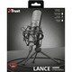 Microfon Trust GXT 242 Lance Streaming, Negru