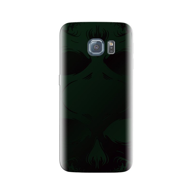 Husa Samsung S7 Green Skull Case