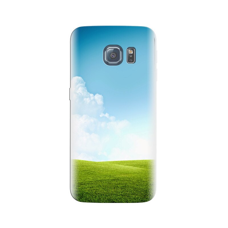 Husa Samsung S7 Grass Field Blue Sky Clouds