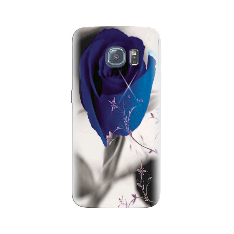 Husa Samsung S6 Happy Rose Day Images With Blue Rose