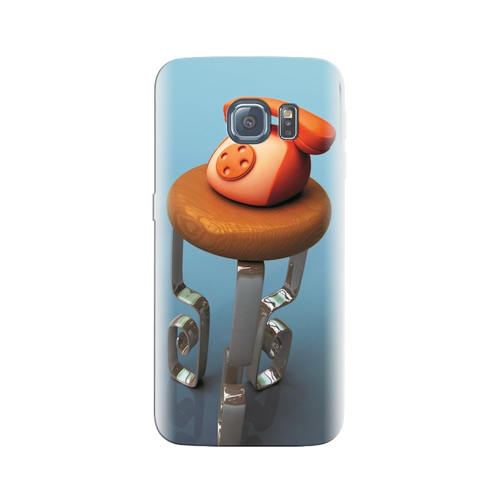 Силиконов кейс, съвместим с Samsung Galaxy S7 Edge - модел My Phone