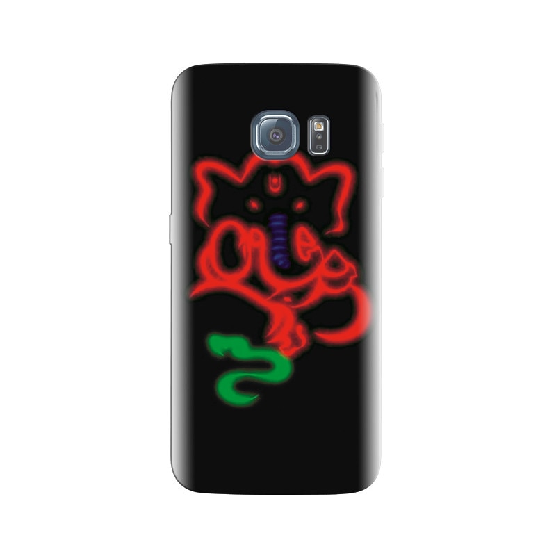 Husa Samsung S6 Multiple Color Line Art Of Ganesha