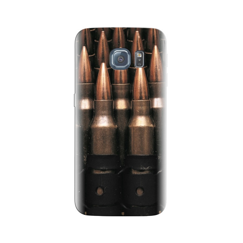 Husa Samsung S6 Edge Military Gun Bullets Nice Hd Images