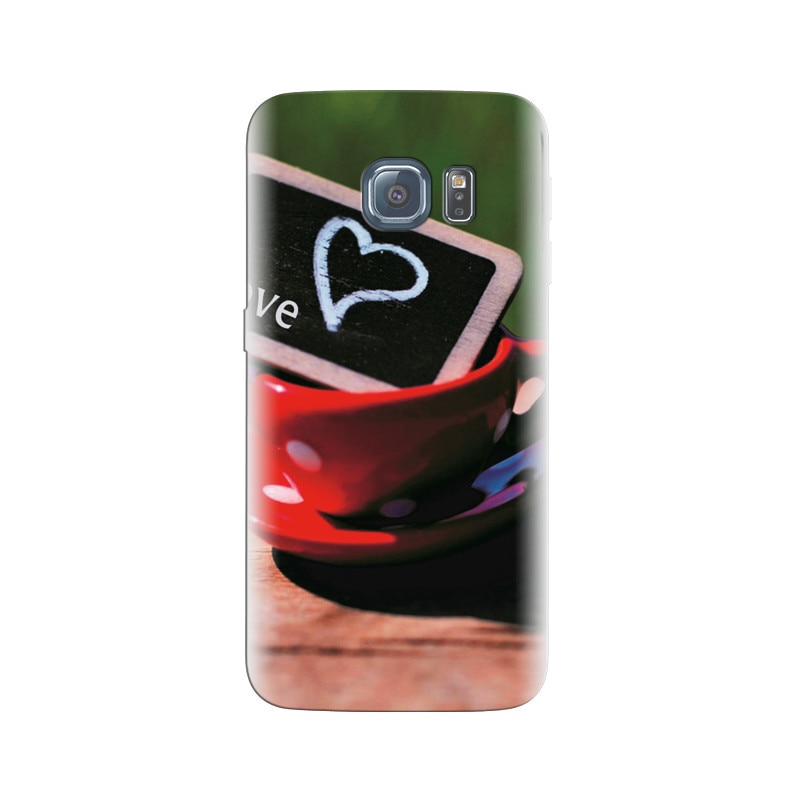 Husa Samsung S6 Edge Mug With Heart