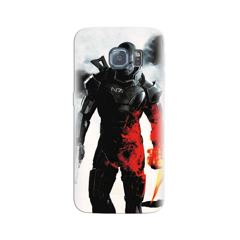 Husa Samsung S6 Military Soldier With Weapon Computer Animated