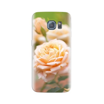 Husa Samsung S7 Rose Peach Flower Plant Husa Samsung S7 Rose Peach Flower Plant