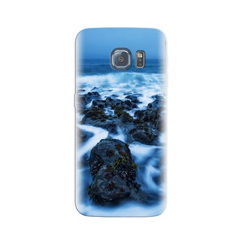 Husa Samsung S7 Sea Rocks Covered In Mist Husa Samsung S7 Sea Rocks Covered In Mist