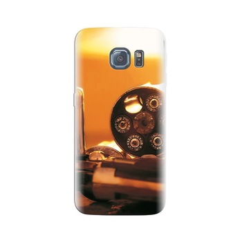 Husa Samsung S7 Revolver With Handgun Cartridges Husa Samsung S7 Revolver With Handgun Cartridges
