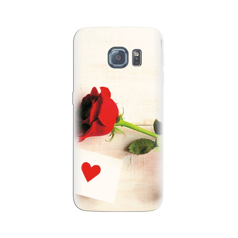 Husa Samsung S7 Rose With Letter