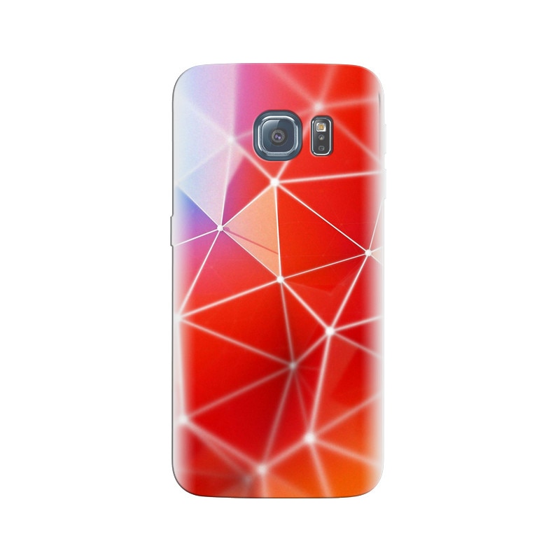 Husa Samsung S6 Edge Abstract Triangles Colors