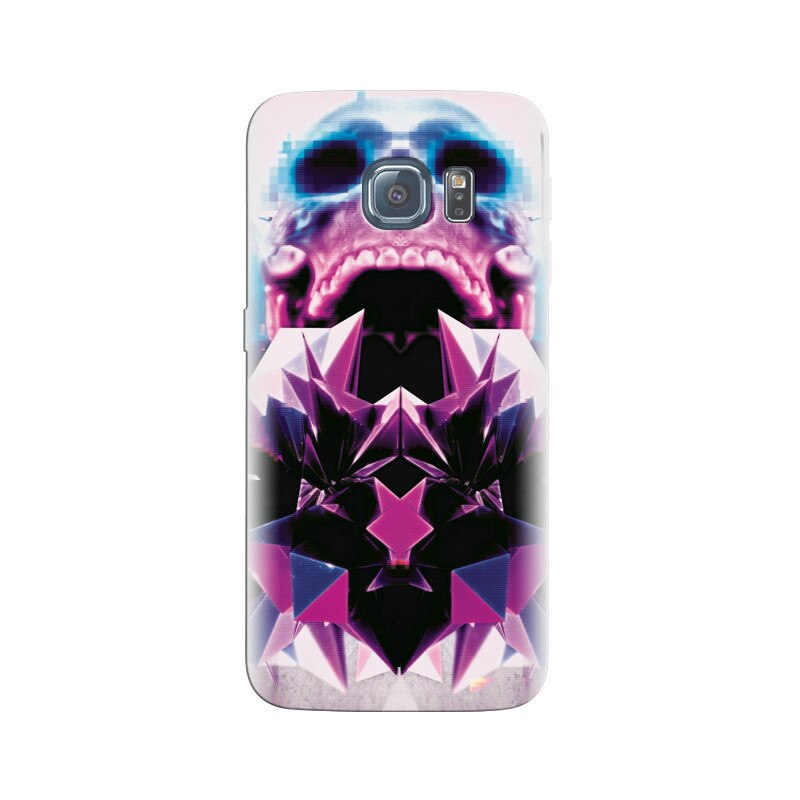 Husa Samsung S6 Abstract Framed Skull